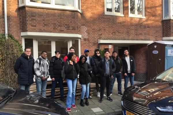 ROCvA studenten starten met project Bouwhuis Amsterdam
